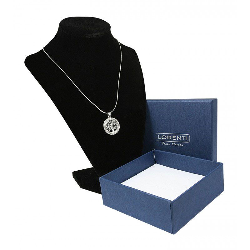 Náhrdelník dámsky Lorenti Tree in Ring silver III.
