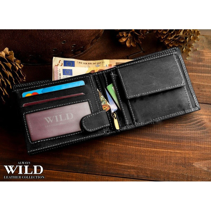 Peňaženka kožená Always Wild Jeans