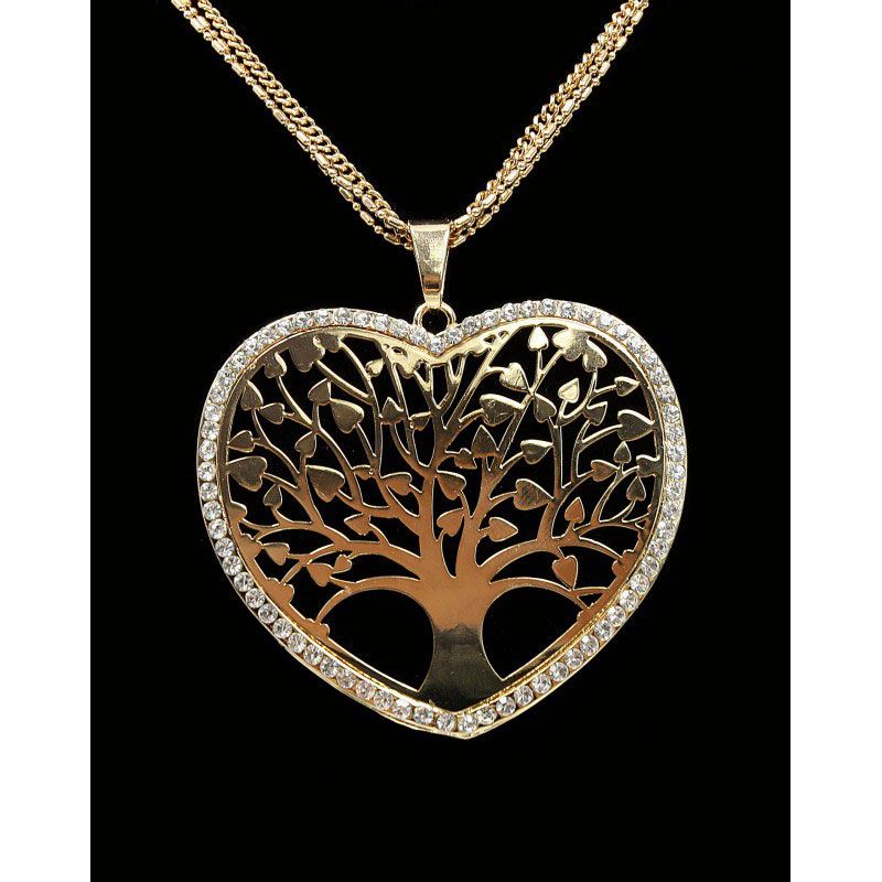 Náhrdelník dámsky Lorenti Tree in Heart gold