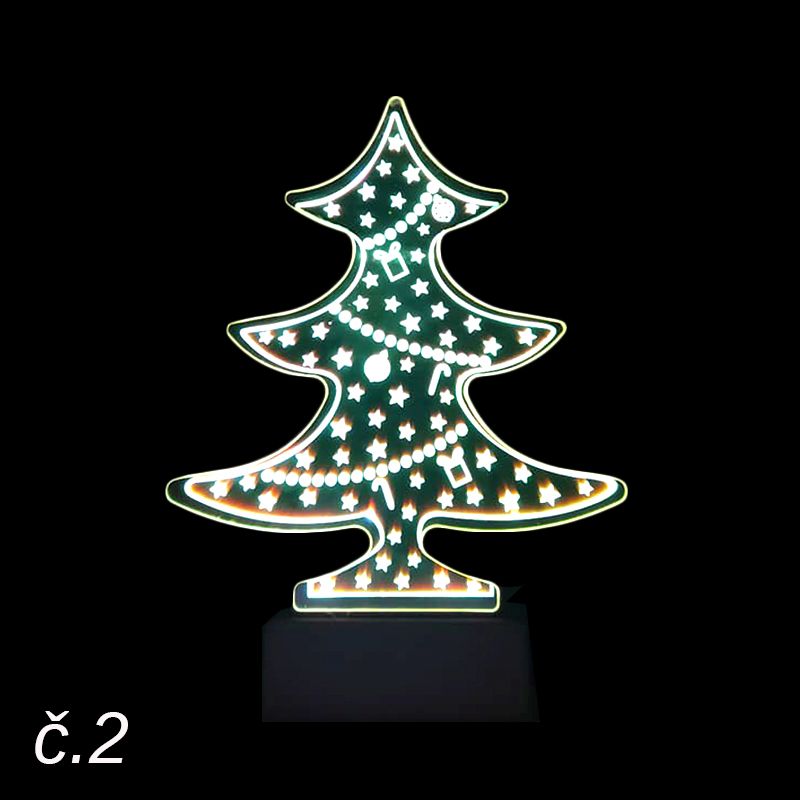LED dekorácia Vianoce