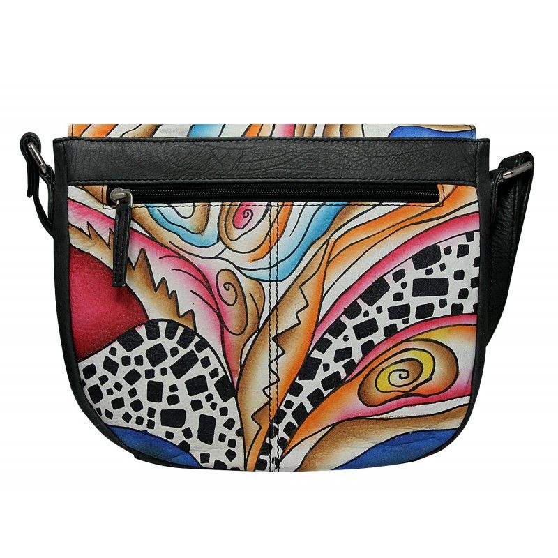 Kabelka kožená Maledives LB-1901-ART VII.