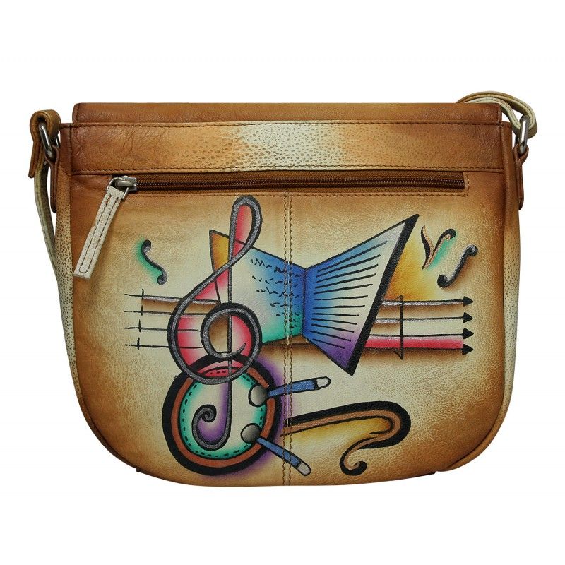 Kabelka kožená Maledives LB-1901-ART VIII.