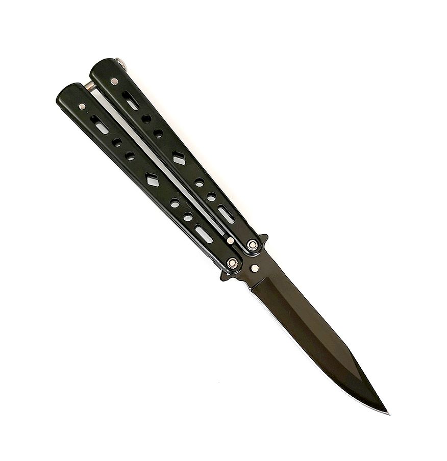 Vreckový nôž motýlik black 22/9cm