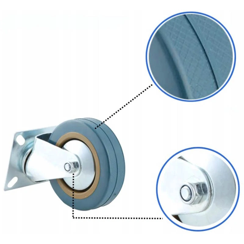 Otočné nábytkové koliesko 4" 10cm