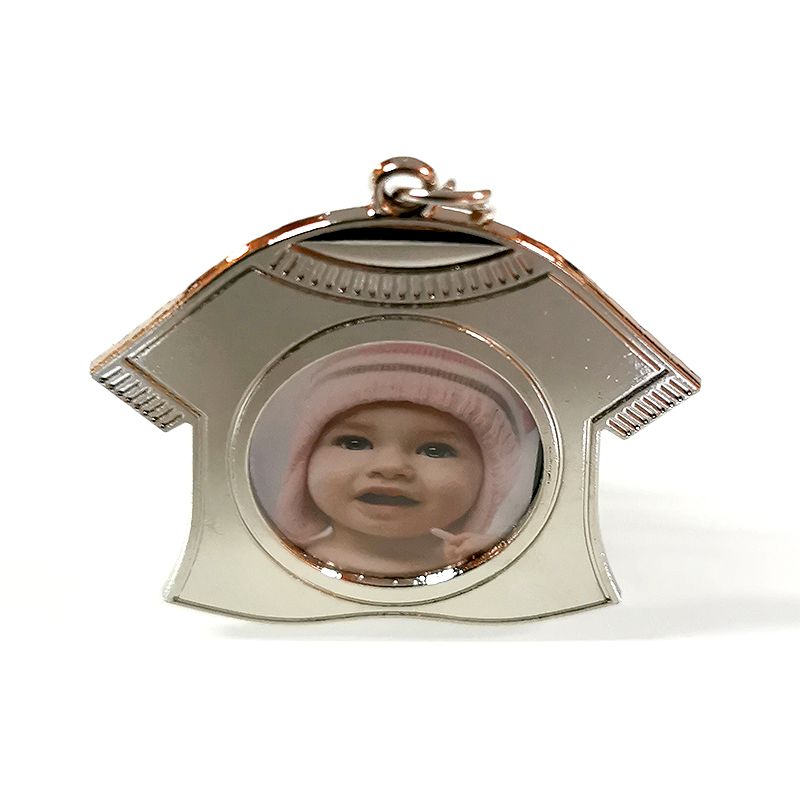 Prívesok na fotografiu chróm