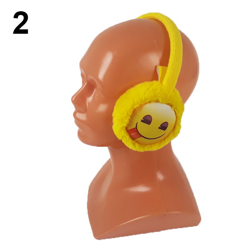 Slúchadlá Emoji plyšové rôzne druhy XC12