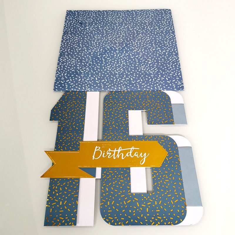 3D karta na 16. rokov