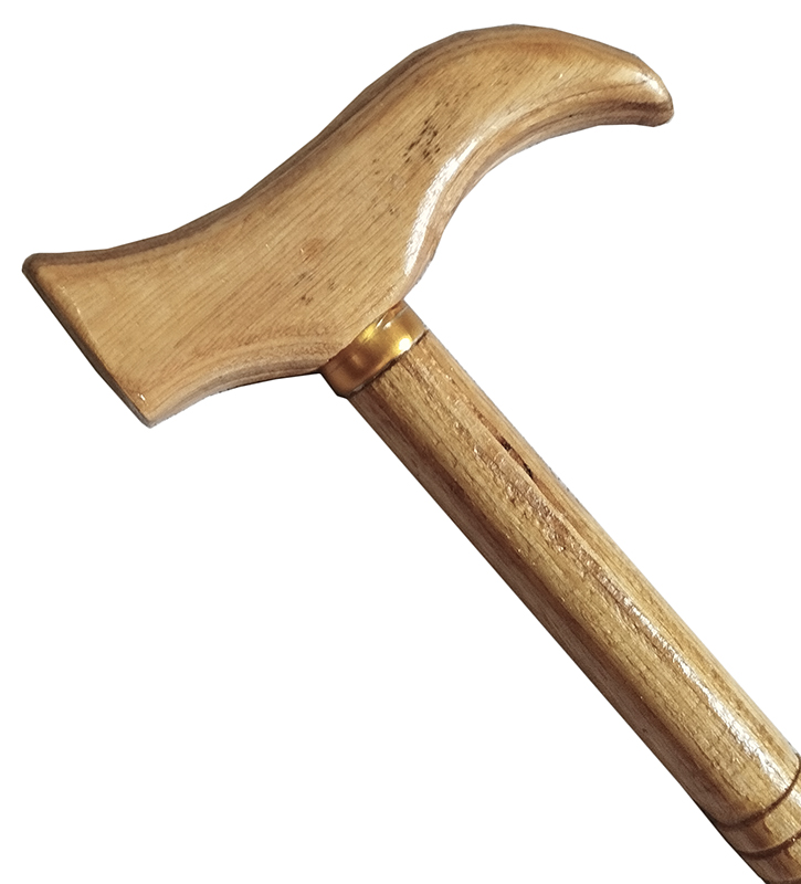 Vychádzková drevená palica natural - 90cm