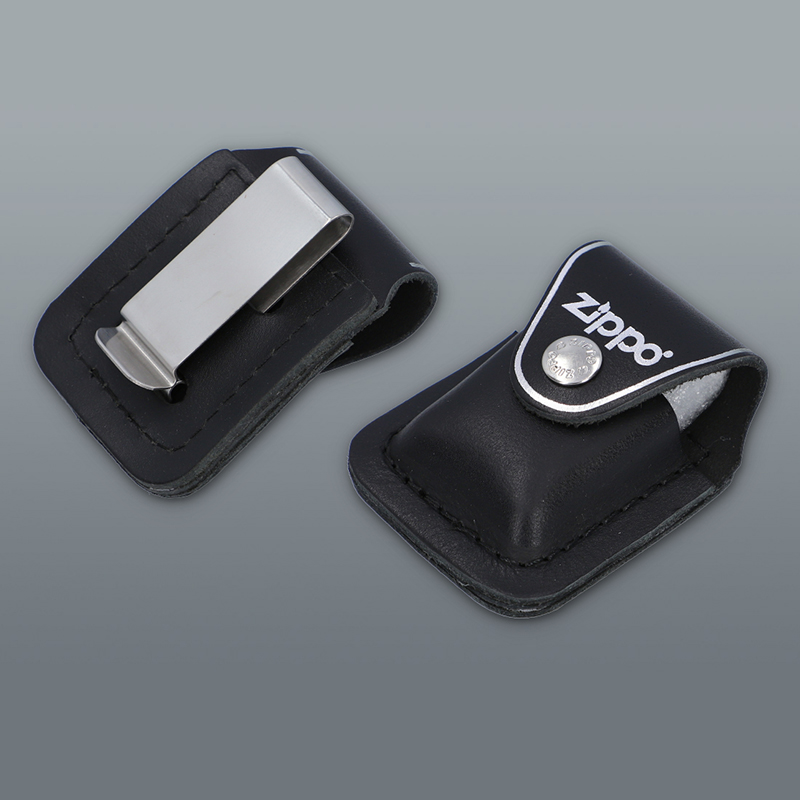 Zippo Púzdro na zapaľovač kožené čierne