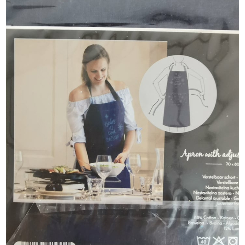 Vianočná kuchynská zástera  55-2A,B