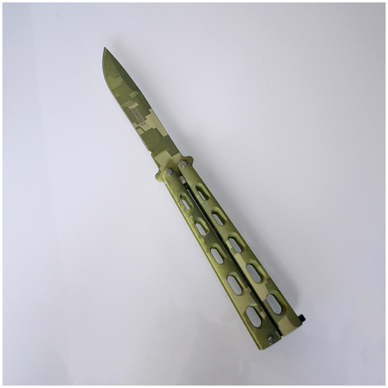 Nôž motýlik Camouflage