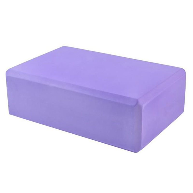 Penová kocka na jógu fialová