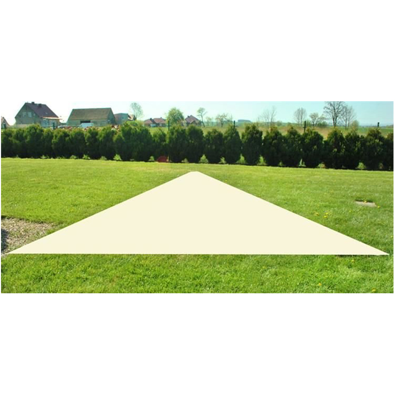 Tieniaca plachta 3x3x3 metre béžová