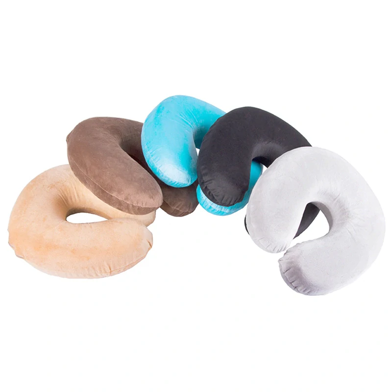 Cestovný zamatový vankúš 