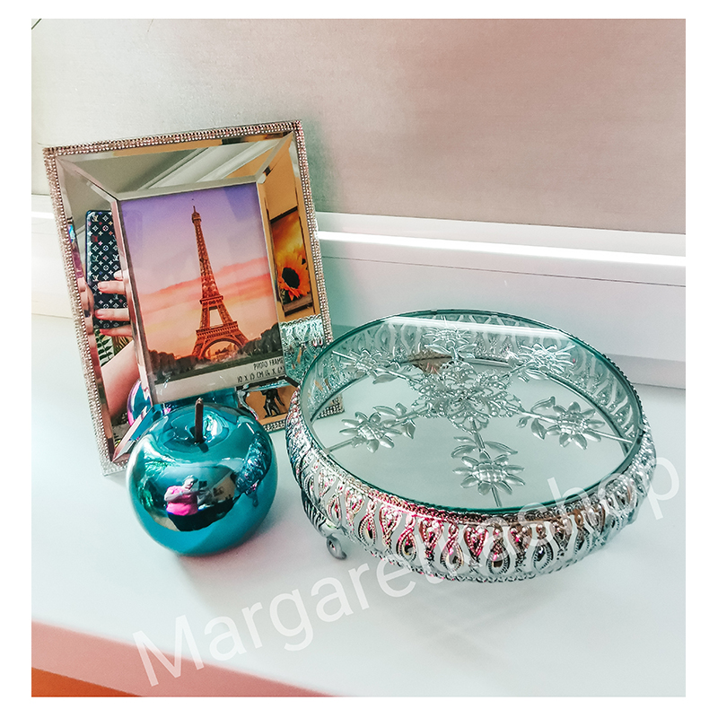 Podnos na nožičkách dekoračný luxusný