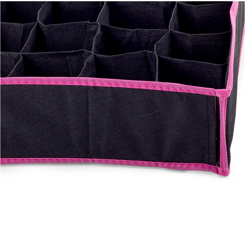 Organizér do zásuvky - 12 priehradok čierny