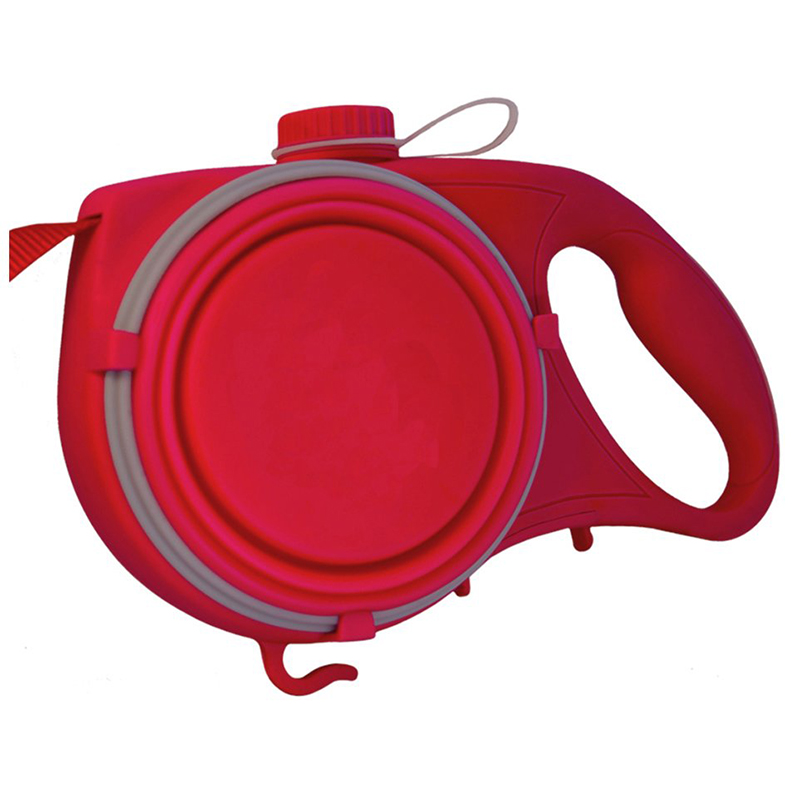 Vodítko pre psa s nádobou na vodu 5 v 1