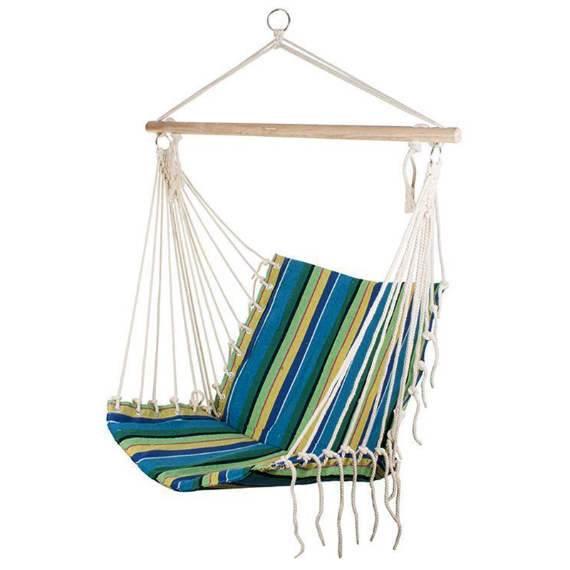 Záhradná brazílska hojdačka modrá/žltá