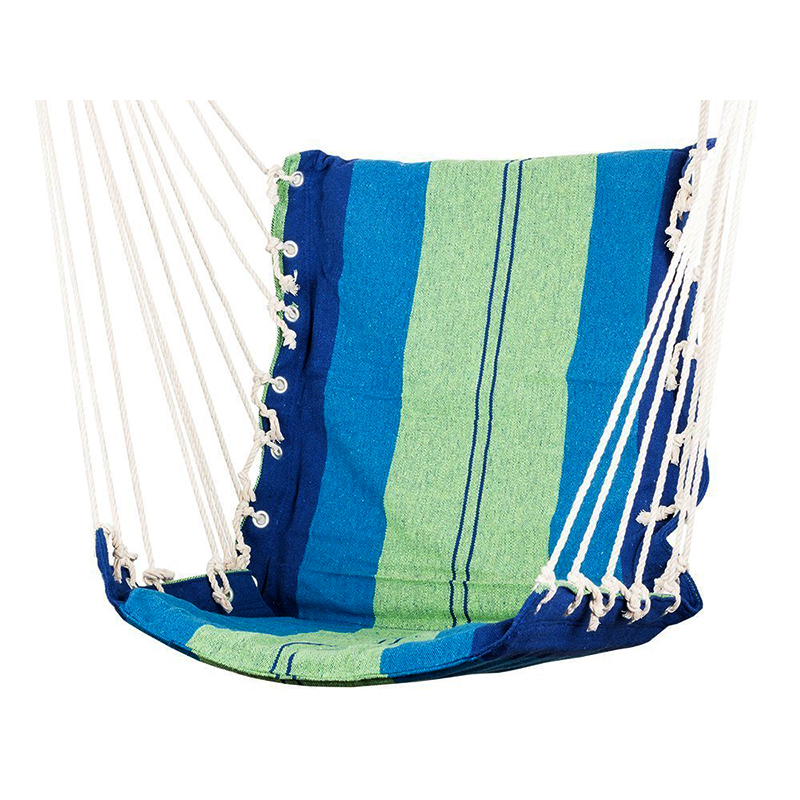 Záhradná brazílska hojdačka modrá/zelená