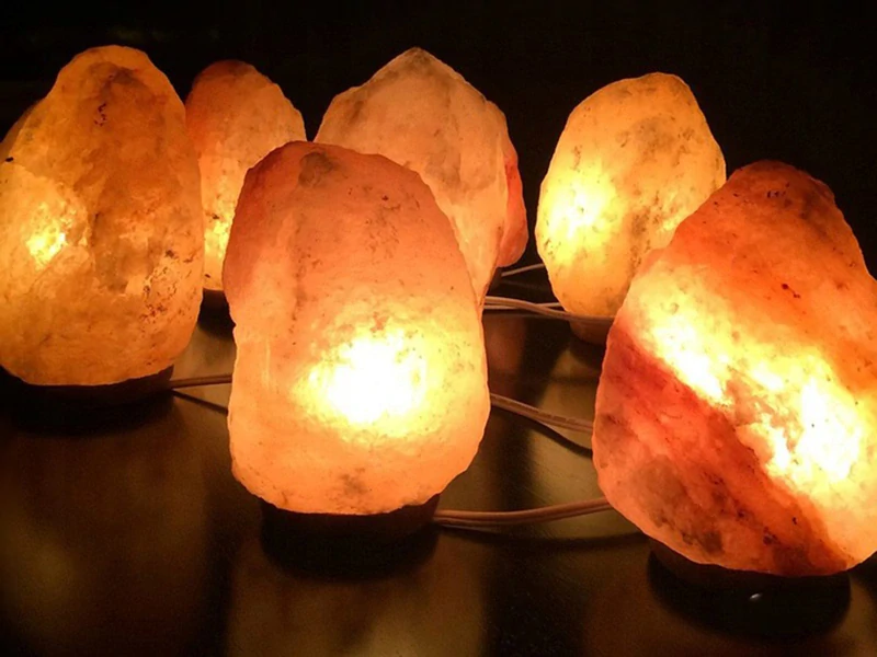 Soľná lampa z himalájskej soli 3 – 5 kg s reguláciou svetla