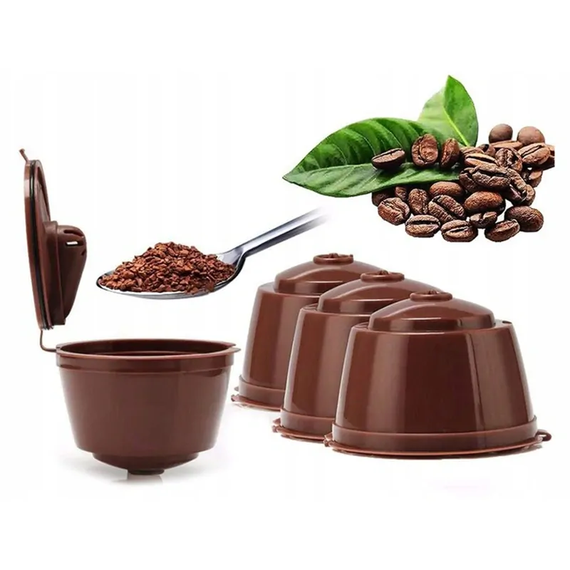 Opakovane použiteľné kapsuly Dolce Gusto 3 ks