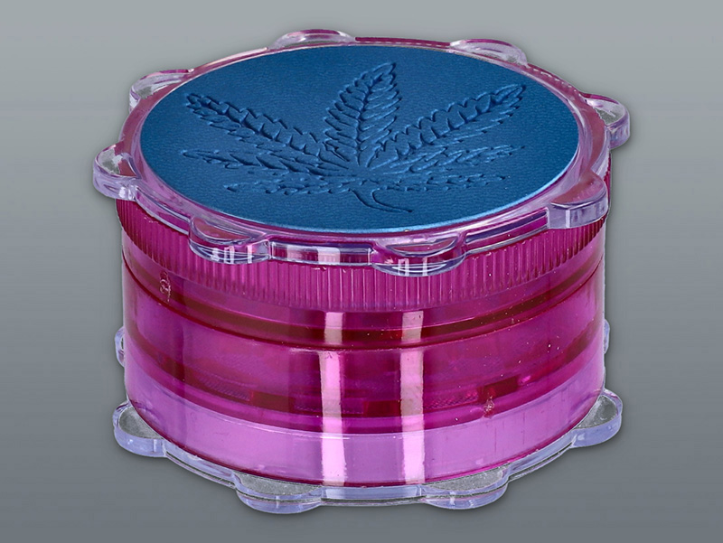 Mlynček na bylinky plastový List X. 6cm