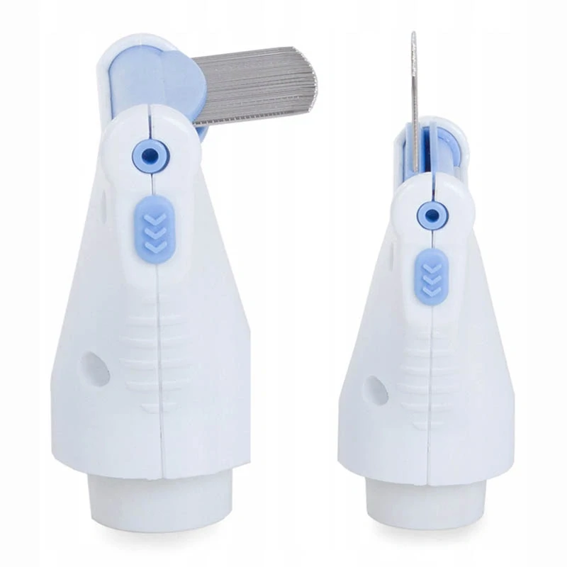 Elektrický hrebeň na vši a hnidy s filtrom a vysávačom