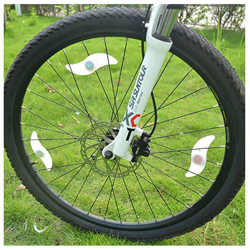 Svetlo na špice bicykla LED modré