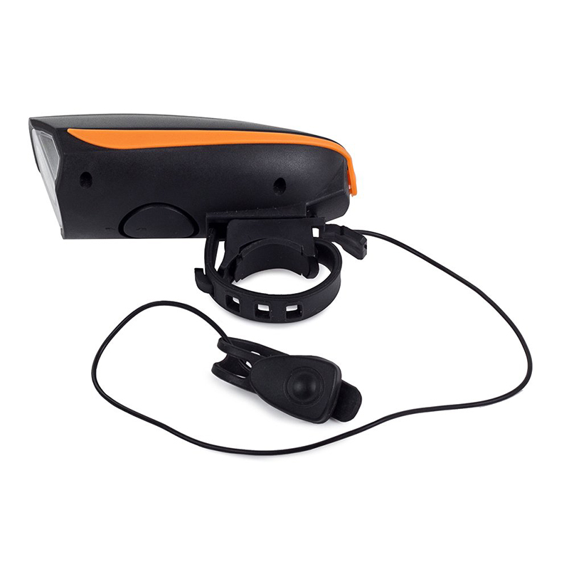 Svetlo na bicykel nabíjateľné s klaksónom