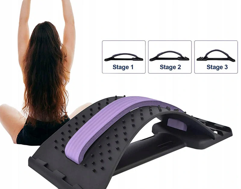 Akupresúrna podložka na natiahnutie a masáž chrbta