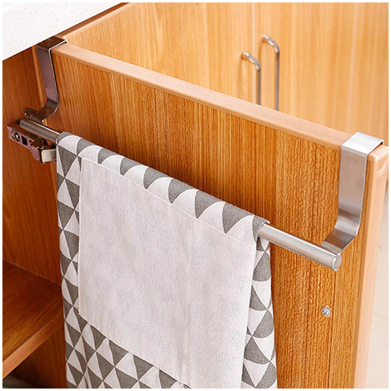 Vešiaky nerezové tyčové na dvere 2ks