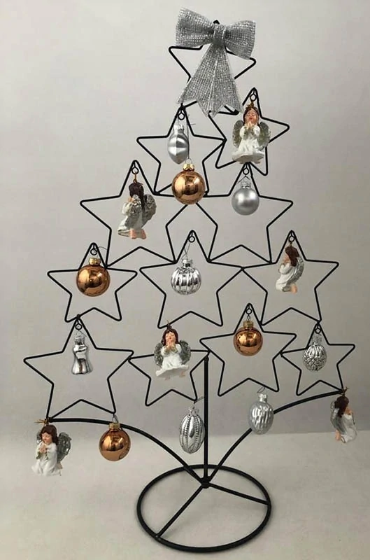  Vianočný stromček kovový 60cm