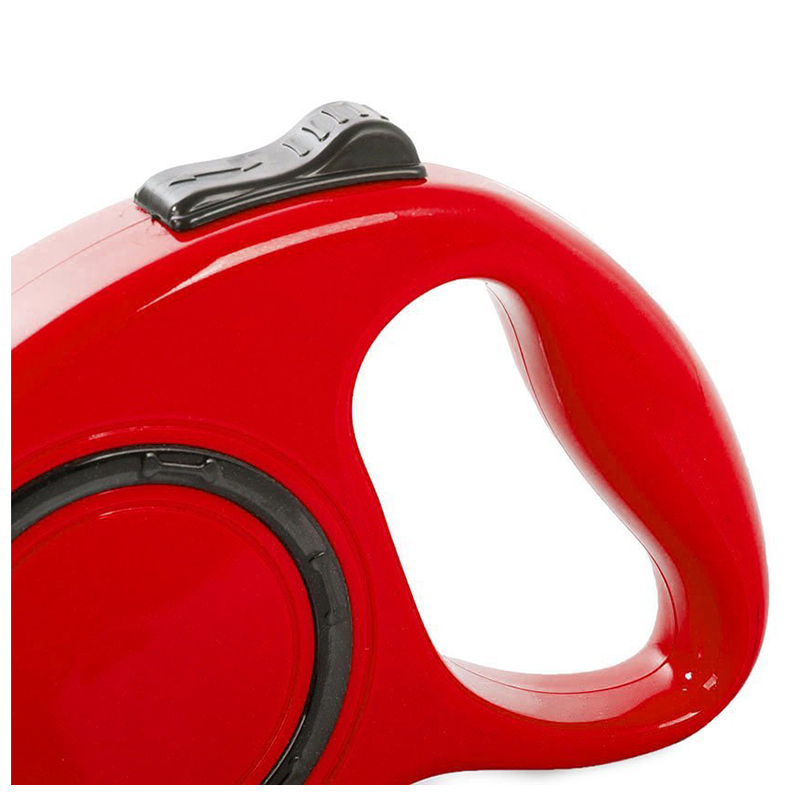 Vodítko pre psa automatické 5m červené