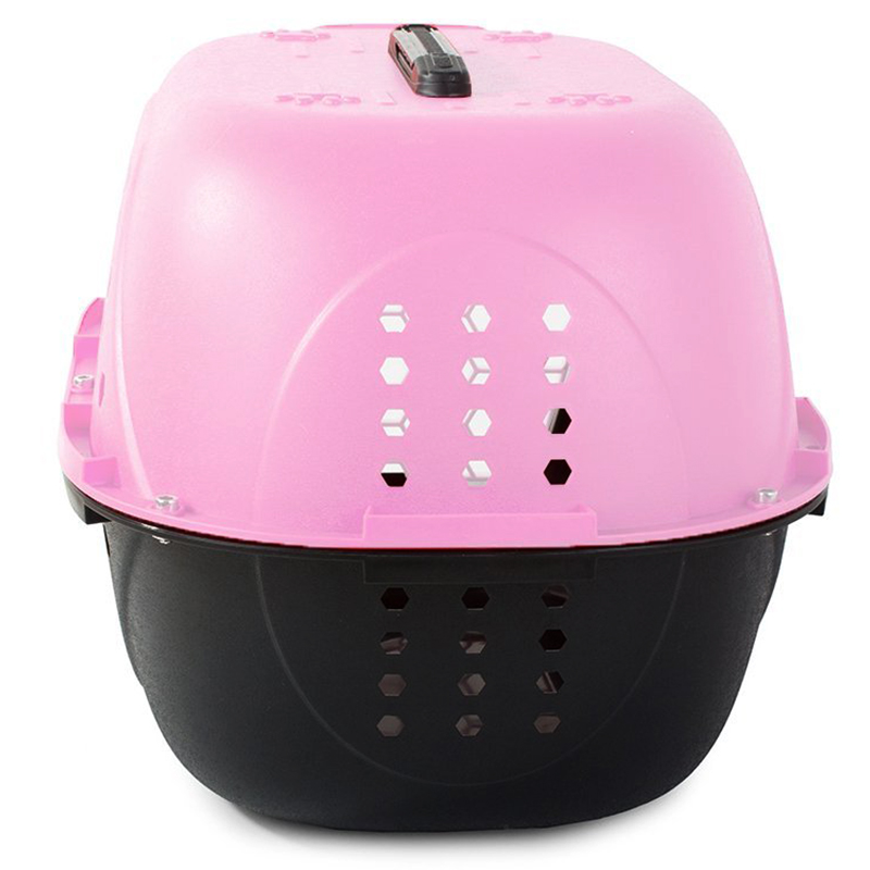 Prepravka pre psa, mačku, králika ružová