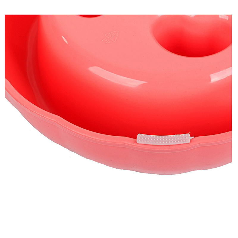 Miska pre pomalé kŕmenie ružová 0,4 litra