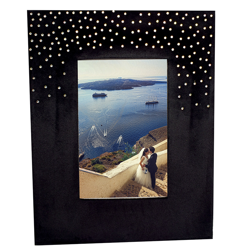 Fotorámček plyš 10x15cm