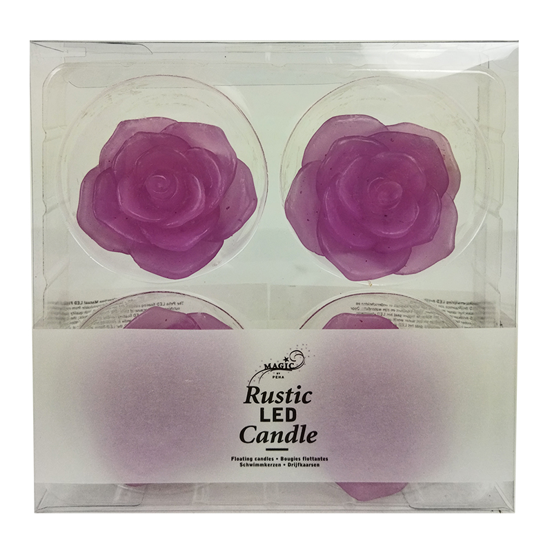 Plávajúce LED sviečky GA38185 4ks