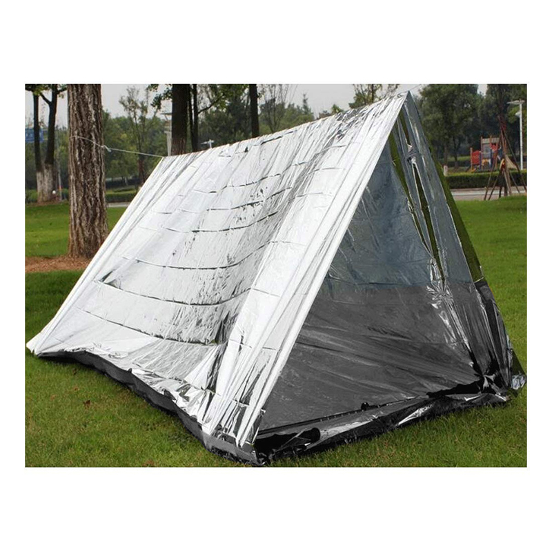 Tepelný núdzový stan metalizovaný