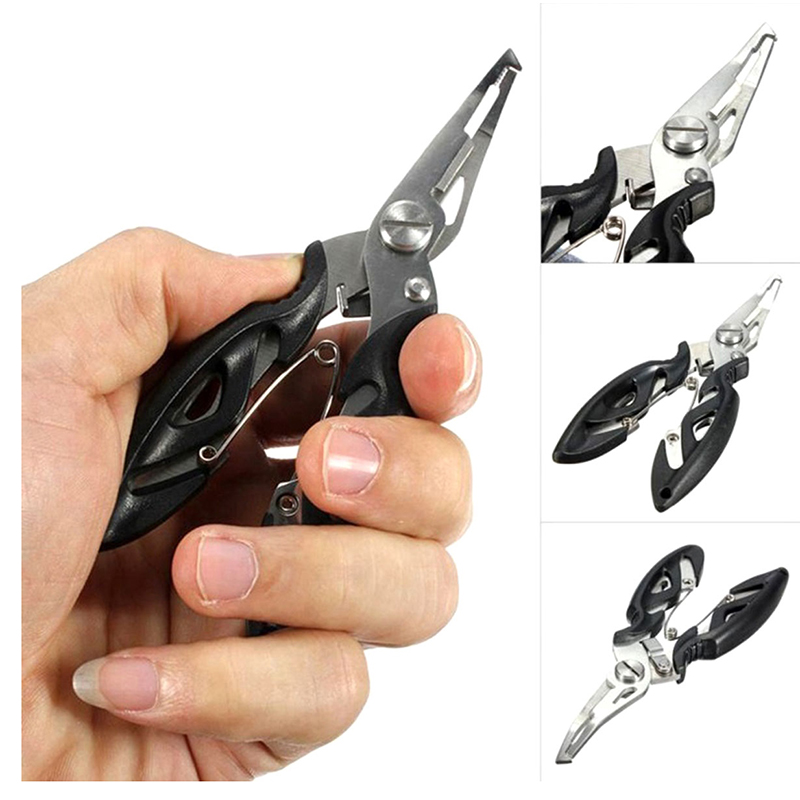 Rybárske kliešte 12,5 cm čierne