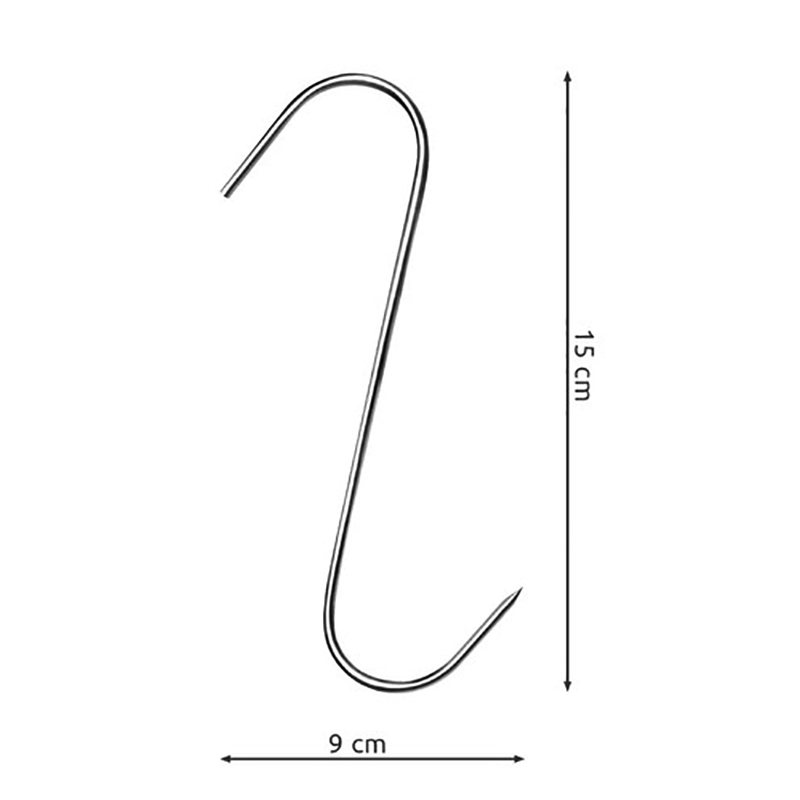 Silné háky na údeniny - 15 ks.