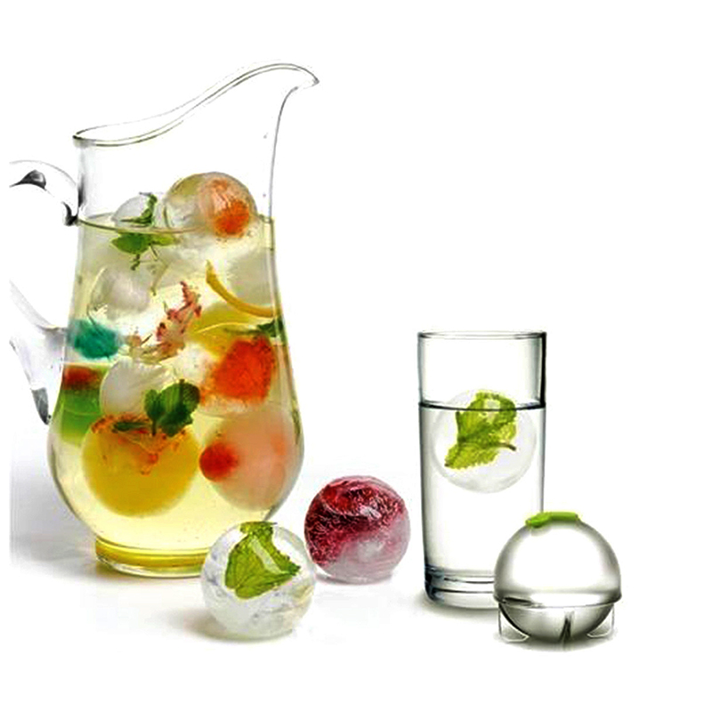 Guľové formičky na ľad 4 ks