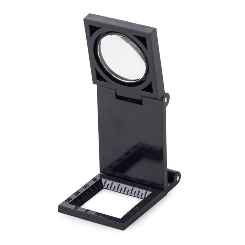 Skladacia lupa na šperky s mierkou 8 x 20 mm