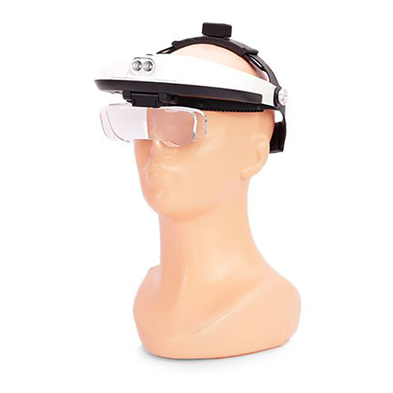 Profesionálna lupa na hlavu LED