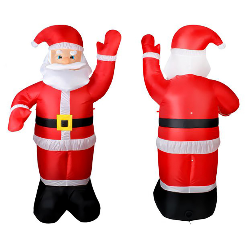 Nafukovací Mikuláš s osvetlením 180 cm