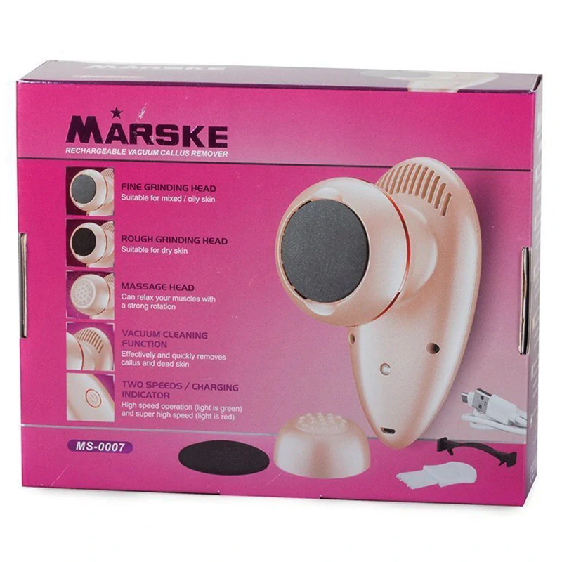 MARSKE MS007 - Elektrická brúska na pedikúru a masažér 2v1