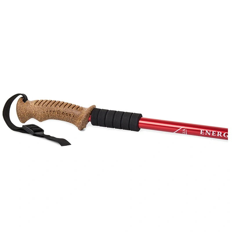 ENERGIA - Teleskopická turistická palica Nordic červená 1ks