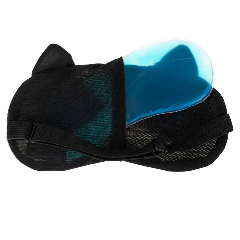 Maska na oči na spanie s gélovou vložkou - Vlk