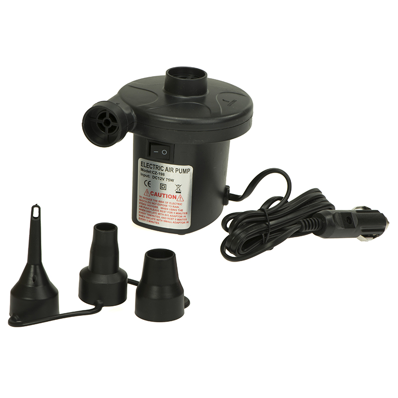 Nafukovacie lehátko do auta modré + kompresor 