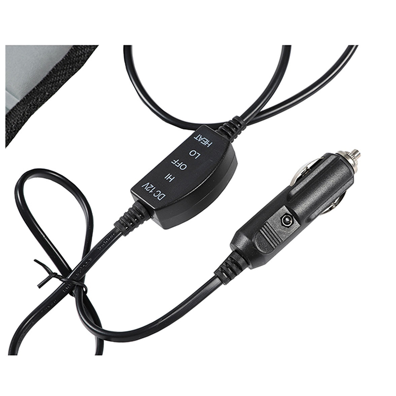 Masážna opierka na chrbát do auta výhrevná