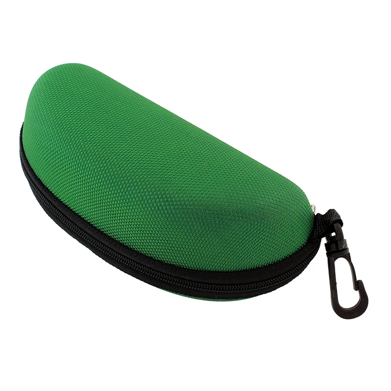 Puzdro na okuliare zelené so zipsom